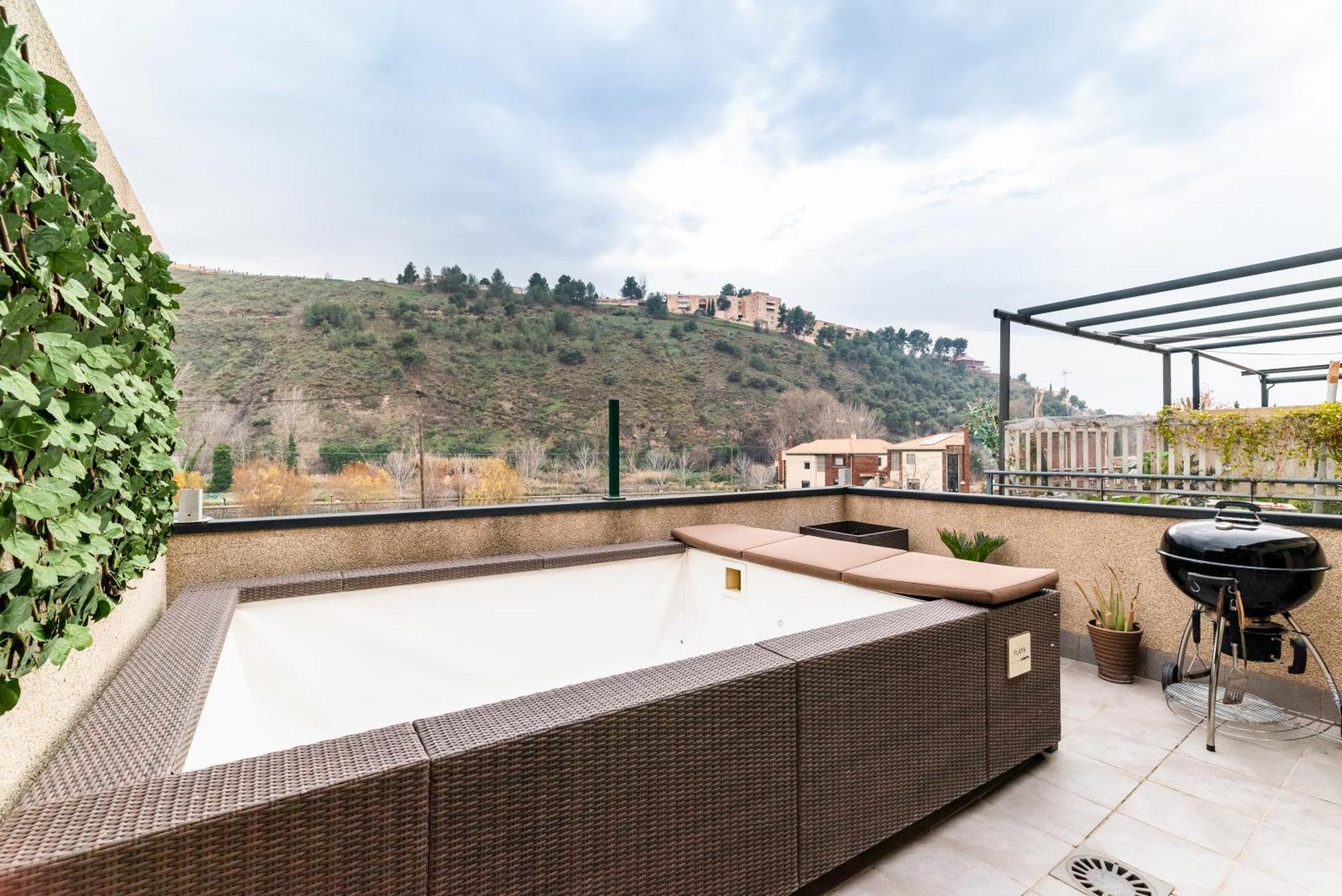 דירות גרנדה El Generalife Cerca Centro Y Sierra Nevada Con Piscina Y Barbacoa Y Parking Gratis מראה חיצוני תמונה